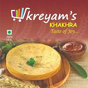 Kreyam’s Tasty and Crispy Khakhra for Snacks (Methi, 400gm)