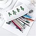 August Dream Canvas Student Pencil Case Box Pen Pouch Coin Purse Pouches Cosmetic Makeup Bag Cactus Pastoral Bandage Set of 6