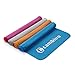 CAMBIVO Microfiber Towel, 2 Size Beach Towel and Hand Towel, Best Towels for Camping, Hiking, Running, Gym, Swimming, Backpacking, Bath (Black, (30x60'',16x27''))
