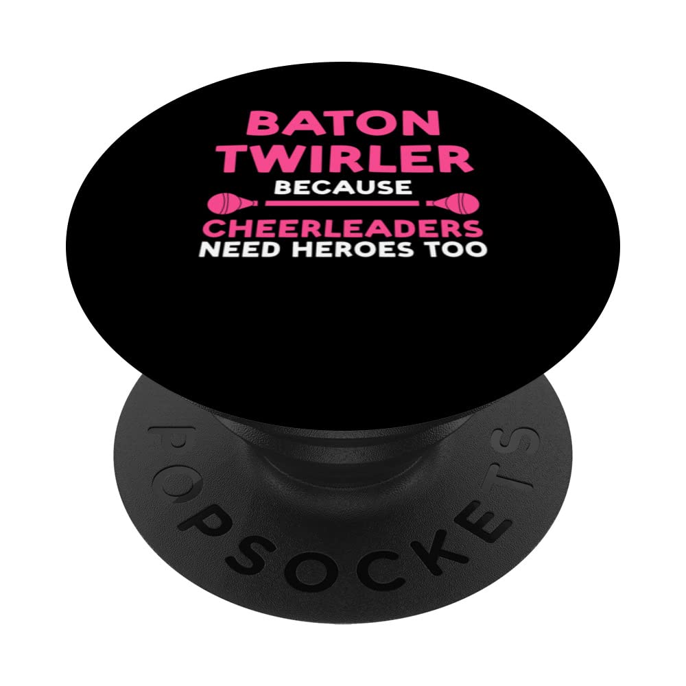 baton twirler because cheerleaders need heroes too Gymnastic PopSockets Swappable PopGrip