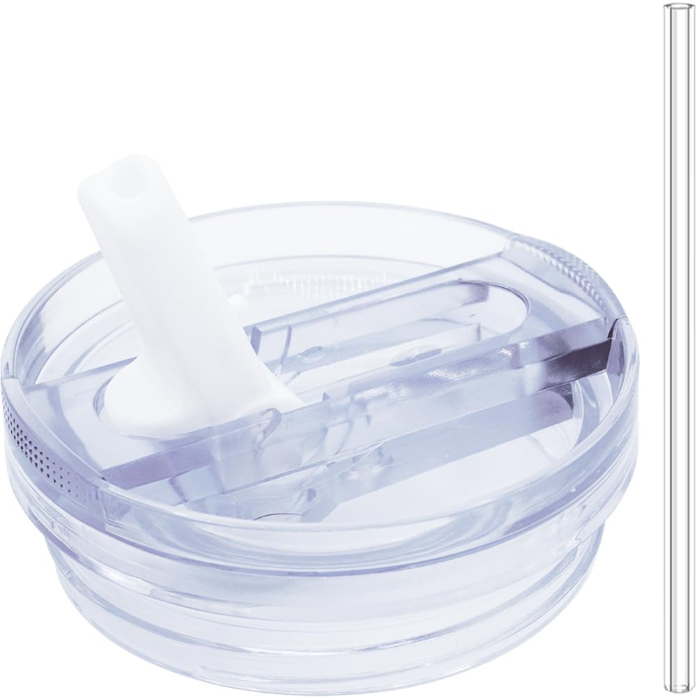 Photo 1 of Dreamfocus 20 oz Leak Proof Flip Straw Lid Replacement for Stanley 20 oz Quencher H2.0 and ProTour Tumbler