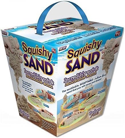 Squishy Sand Soft and Moldable Sculptable Indoor Toy Sand 1.5 lbs (680)g