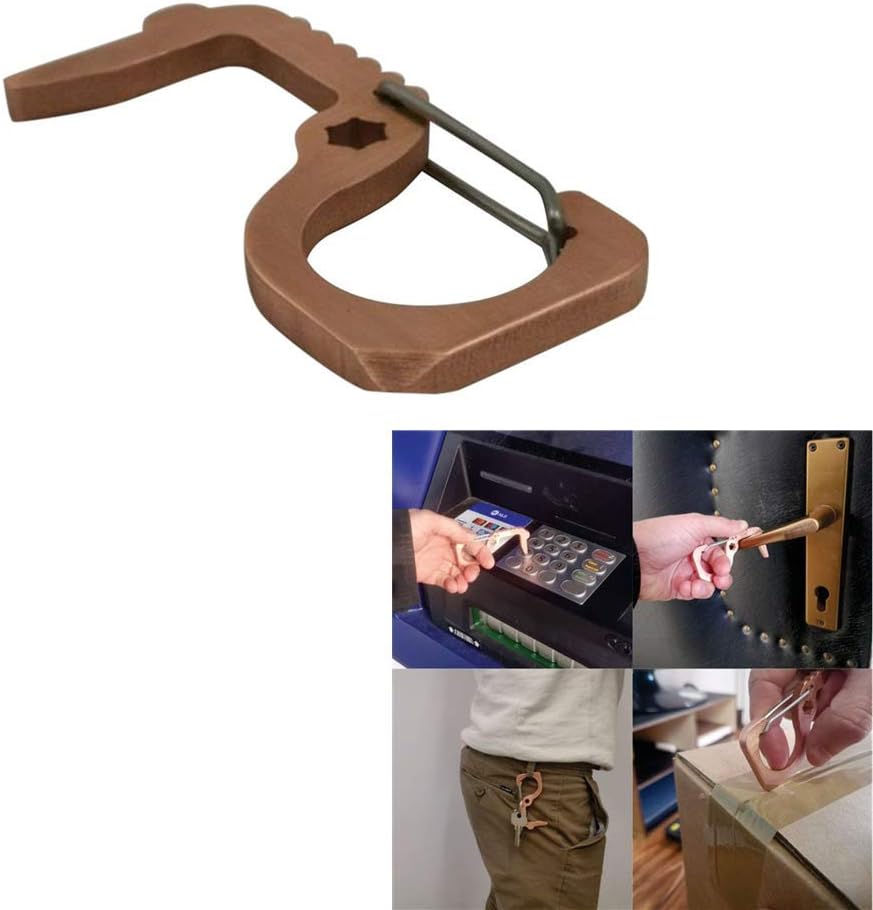 Basde Hygienic Door Handle Door Opener, The Contactless Button Tool, Elevator Press Stick, Easy to Carry - Zero Touch Reusable Handle Tools for Push The Elevator Button Open Door
