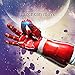 Yacn Iron Man Infinity Gauntlet for Kids,6 Separable Magnet Infinity Stones,Iron Man Gloves Costume,Electronic Fist Halloween Cosplay Props