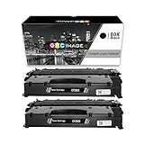 GPC Image 2 Compatible Toner Cartridge Replacement for HP 80X 80 X CF280X (2 Black) for HP LaserJet Pro 400 M401dn M425dw Pro 400 M401n M401dne Pro 400 M401dw M425dn Wireless All-in-One Printers