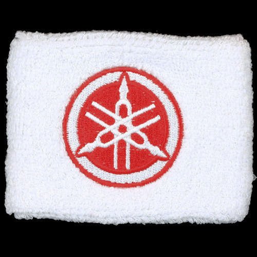 Yamaha White/Red Brake Reservoir Cover by MotoSocks Fits R1, R6, R6S, YZF-600, YZF-1000, YZF, 600, 1000, Thundercat