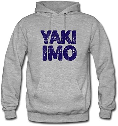CHXU Women's Grilled Sweet Potato (yaki imo) Japanese English Long Sleeve Hoodie