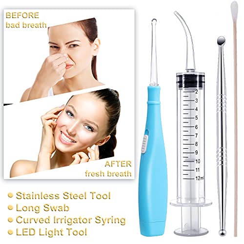 Tonsil Stone Removal Set Includes 1 Stainless Steel Tonsil Stone