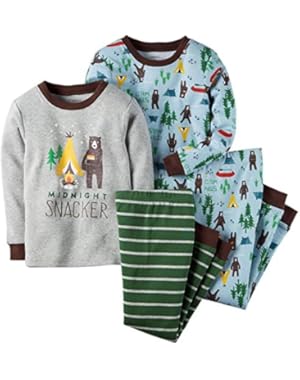 Baby Boys' 4 Piece PJ Set (Baby)