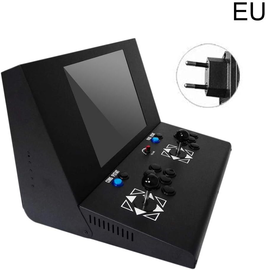 KiGoing Arcade Game Console, Retro Mini Arcade Machine, 2211 in 1 3D Moonlight Box 7 Arcade Game Double 15 Inch LCD Screen Removable Family Video Machine