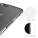 OnePlus 5 Case, Vigeer Crystal Clear Soft TPU Bumper [Shock Absorption Technology] Raised Bezels Protective Cover For OnePlus 5 - Clear