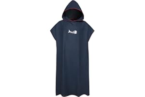 Surf Poncho Changing Towel with Hood Microfiber Beach Blanket Bath Towel Swim Towel Wetsuit Beach Poncho for Adults ZDHF