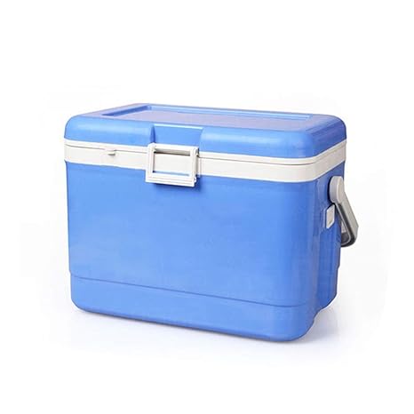 Vobajf Nevera portátil Frío o Caliente Caja fría Azul Capacidad de ...