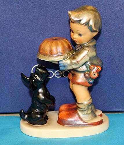 hummel boy with dog