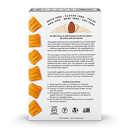 CAPPELLOS Sweet Potato Gnocchi Almond Flour Pasta, 10.5 OZ Pricepulse