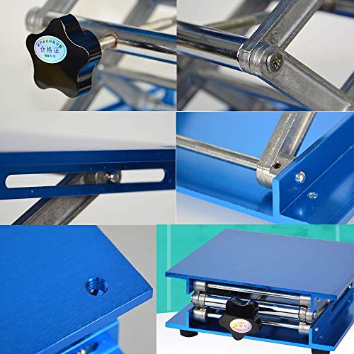 2 Laboratory+Aluminium+Scientific+Scissor+Platform
