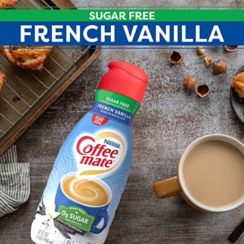 Coffee Mate Sugar Free French Vanilla Creamer - Image 2