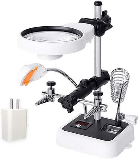 Amazon Co Jp バイザー布 Yanyq ハンズフリークリップダスト視覚障害補修溶接の光ledランプでプロデスクトップ拡大鏡 ルーペ ホーム キッチン Amazon Co Jp バイザー布 Yanyq ハンズフリークリップダスト視覚障害補修溶接の光ledランプでプロデスクトップ拡大鏡 ルーペ ホーム キッチン