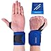 Wrist Wraps for Weightlifting, Crossfit and Gym | Lifting Straps with Wrist Support for Men and Women | Antistatic & Comfortable Grips for Powerlifting or Carpal Tunnel | Bonus Cooling Towel (1P)
