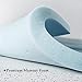 Comfort & Relax Memory Foam Mattress Topper with Gel-Infused Technology, 2.5-inch Thick, Twin-XL