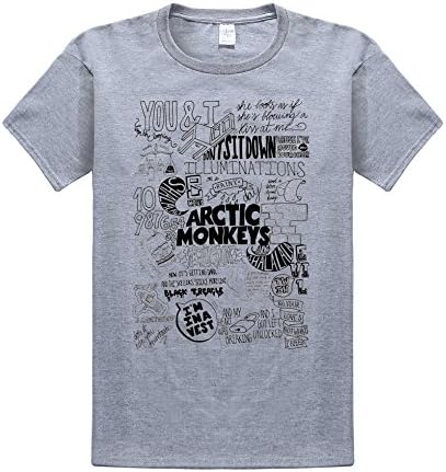 Arctic Monkeys Short Sleeve Cotton t-Shirt Men Tops tee