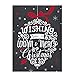 Celebrate the Season Chalkboard Christmas Card Assortment Pack / 25 Greeting Cards Set / 5 Holiday Designs Versed Inside With White Envelopes