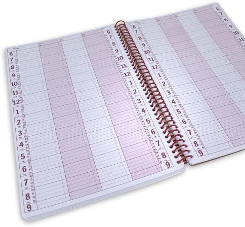 Portage Business Appointment Book and Daily Planner, Undated Appointment Book 22-23, Hourly Planner in 15 Minute Intervals