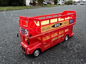 london remote control bus open transport double decker lights tour