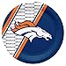 NFL Denver Broncos Disposable Paper Plates, Pack of 20