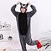 WOTOGOLD Animal Cosplay Costume Unisex Children and Adult Raccoon Pajamas