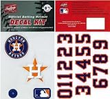 Rawlings Sporting Goods MLBDC Decal Kit, Houston Astros