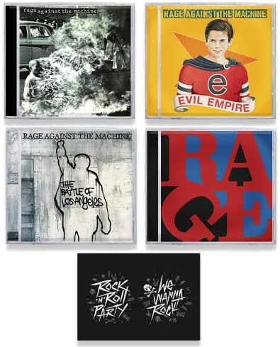 Amazon.com: Rage Against The Machine Vinyl Collection: Original