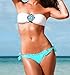 New Women Girl Bikini Suit Sexy Strapless PAD Bandeau Top BIKINI Bottom Swimsuit Swimwear S M L hot 131