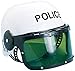 Police Motorcycle Cop Helmet & Visor Child Costume by Castle Toy