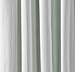 Furniture Fresh: Newport Waffle Weave Shower Curtain, White Body with Navy Top Stripe (70 Wide x 72 Long, Navy)
