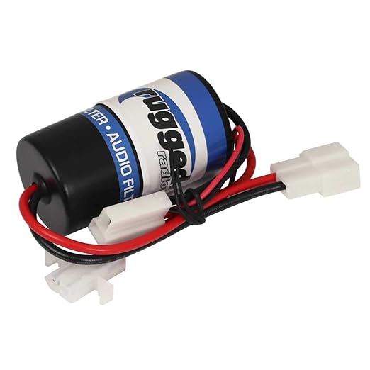 Rugged Radios Inline Audio Filter for Radios & Reduces