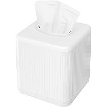 Amazon.com: Livelab Tissue Box Cover with Base, Square
