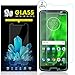 Moto G6 Screen Protector by YEYEBF, [2 Pack] Tempered Glass Screen Protector [Bubble-Free][Anti-Scratch][Anti-Glare][3D Touch][HD-Clear] Screen Protector Glass for Motorola Moto G6