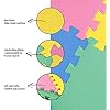 Guilty Gadgets 9 Colourful Interlocking Soft Kids Baby EVA Foam Activity Play Mat Floor Tiles Indoor and Outdoor