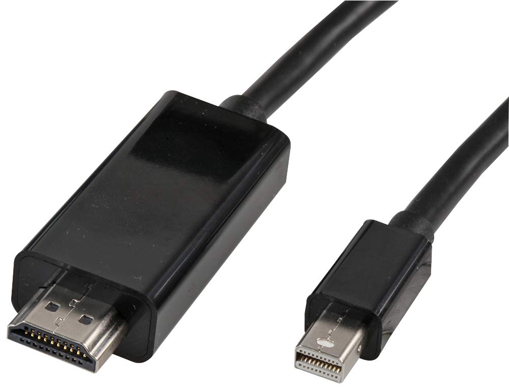 Pro Signal PSG91579 Mini DisplayPort Male to HDMI Male Cable, 1 m