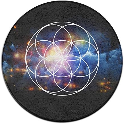 Fashion Seed Of Life Mystery Symbol Doormat Welcome Mat