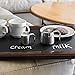 Internet’s Best Mini Milk Creamer Pitcher | 4 Ounce | Stainless Steel Personal Size Coffee and Tea Creamer Pitcher | Small