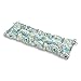 Greendale Home Fashions Outdoor 51-inch Bench Cushion in Painted Paisley, Baltic