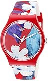 Swatch Unisex SUOR105 Look Through Analog Display Quartz Red Watch