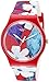Swatch Unisex SUOR105 Look Through Analog Display Quartz Red Watch