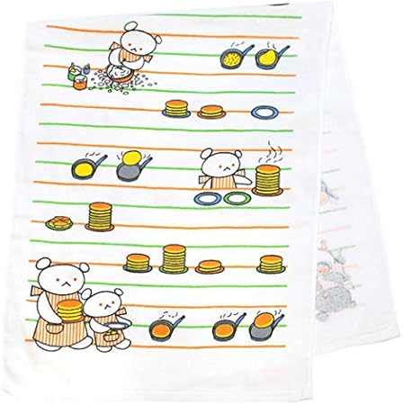 Amazon Co Jp こぐまちゃん フェイスタオル ガーゼ パイル ホットケーキ Fg1810 日本製 ガーゼタオル 絵本 キャラクター グッズ 林 タオル おもちゃ