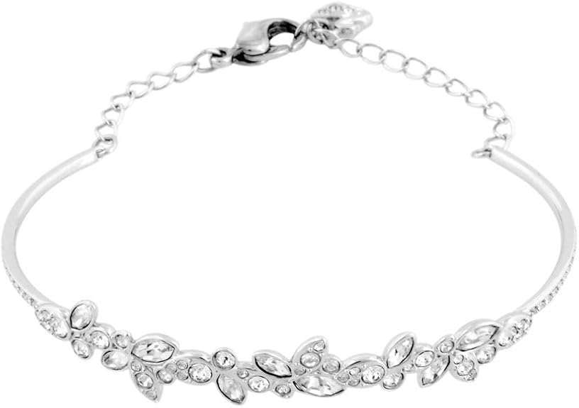 Amazon Co Jp スワロフスキー Swarovski ミランダ カー デザイン Diapason クリスタル バングル ブレスレット 並行輸入品 ジュエリー