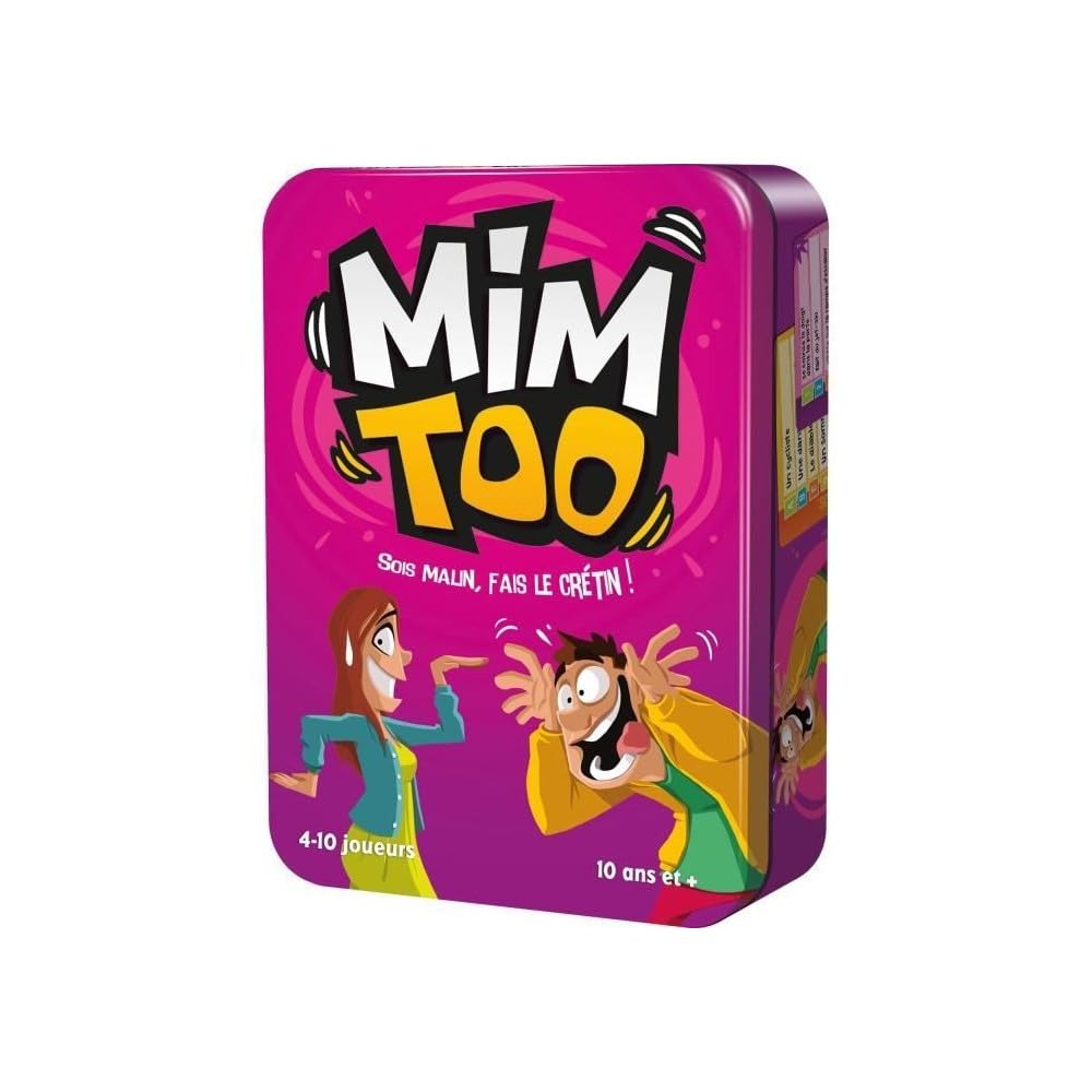 Asmodee Cocktail Games | Mimtoo (Editon 2022) | Board Game | Party Game | Ages 10 Years | 4 to 10 Players | 20 Minutes