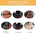 Aukee Car Seat Pillow Headrest Neck Support Travel Sleeping Cushion for Kids Adults Black