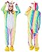 Kids Unicorn Onesie Pajamas Costume for Halloween Cosplay 140(Suggested Height: 55